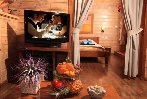 בקתות עץ אורן